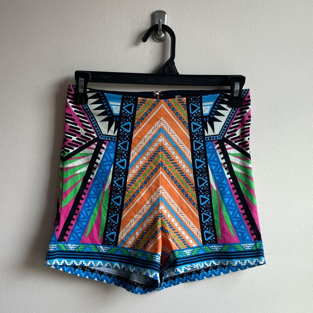 Flying Tomato Multicolor Geometric Pattern High W… - image 1